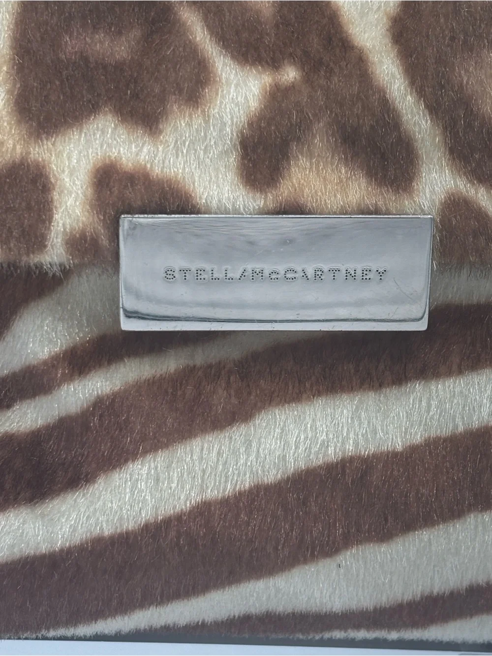 Stella McCartney Shoulder/Handbag - Leopard & Zebra Animal Print - Faux Calf Fur